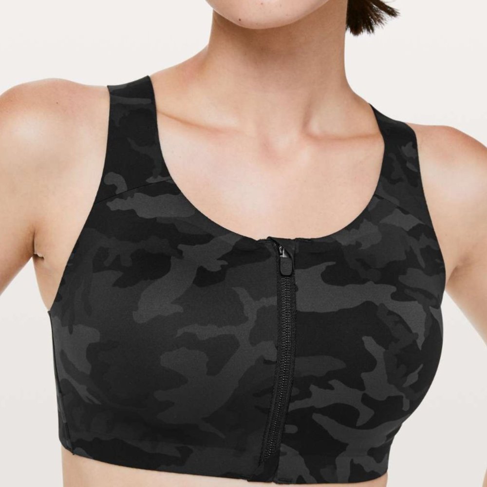 Lululemon Enlite Bra Zip Front *High Support, A–E Cups. Size - 38C